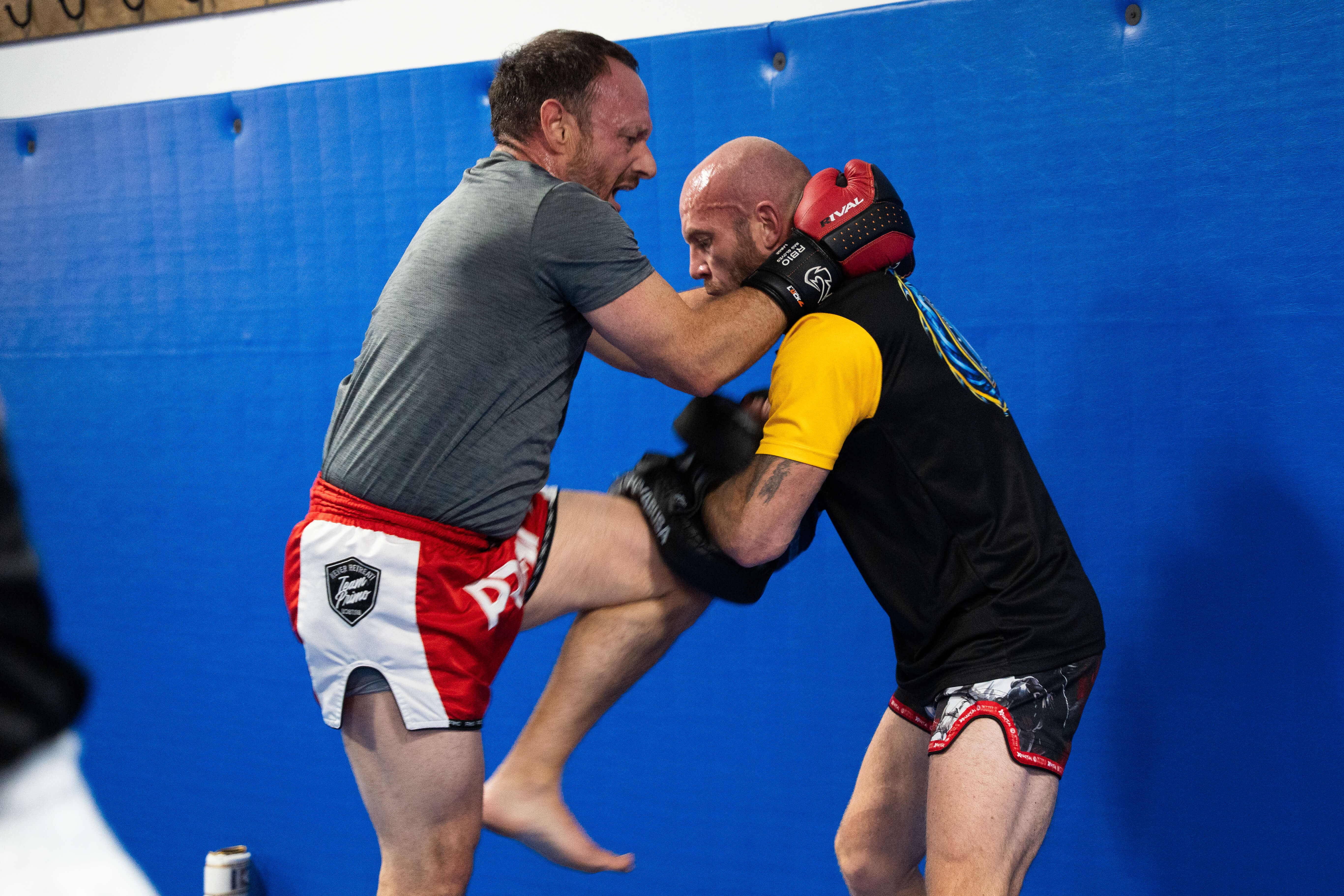 Muay Thai sparring at Pacific Top Team Kelowna